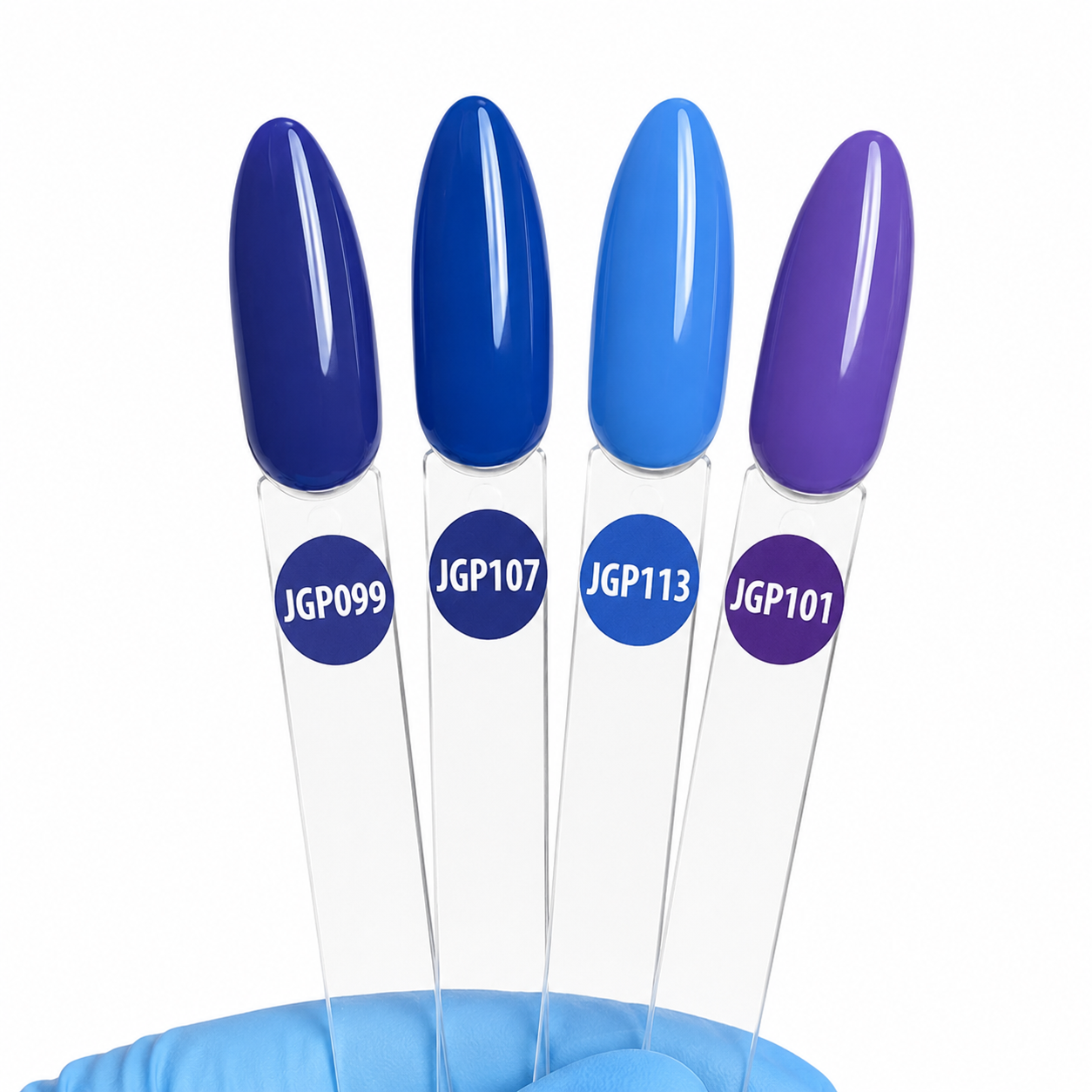 Jelly Gelly Gel Polish Electric Iris 12ml - Image 2