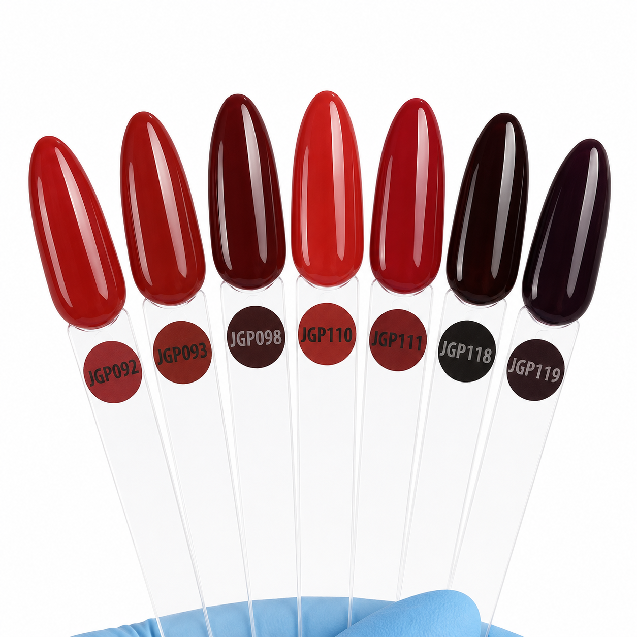 Jelly Gelly Gel Polish Red Obsession 12ml - Image 2