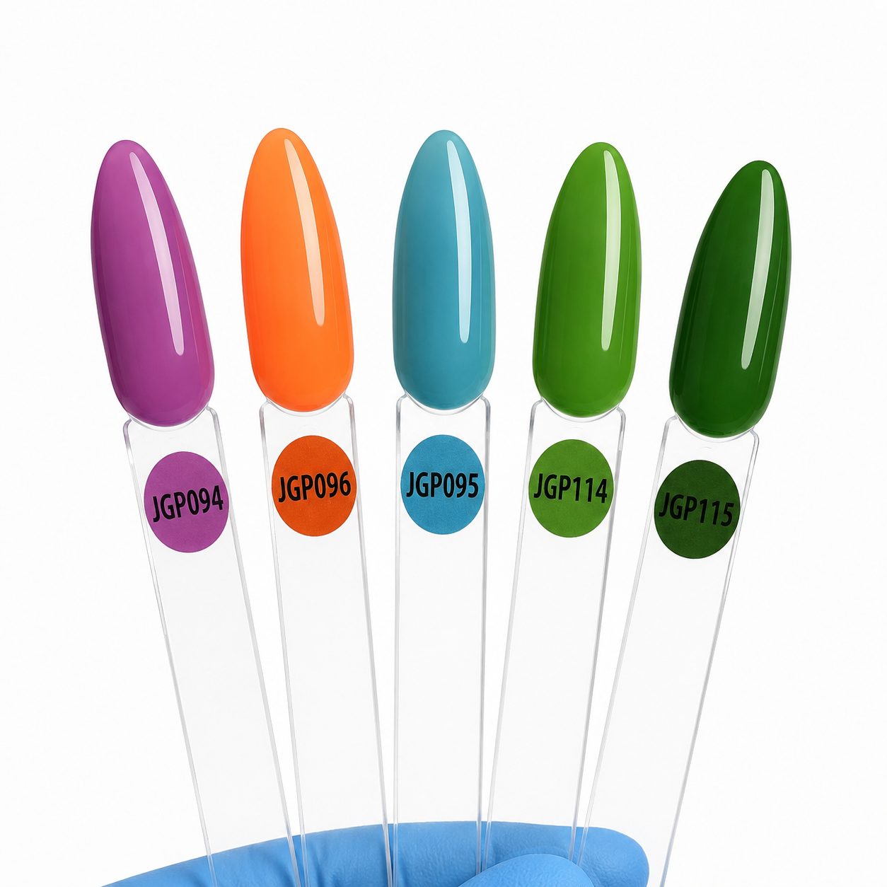 Jelly Gelly Gel Polish Orchid Pop 12ml - Image 2