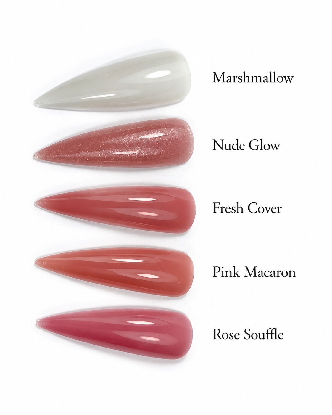 Jelly Gelly Self leveling gel Macarons Rose Souffle 40ml - Image 3