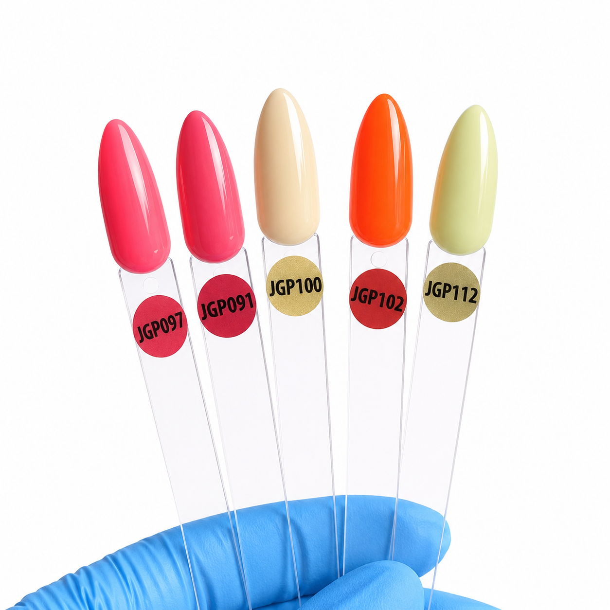 Jelly Gelly Gel Polish Neon Tango 12ml - Image 2